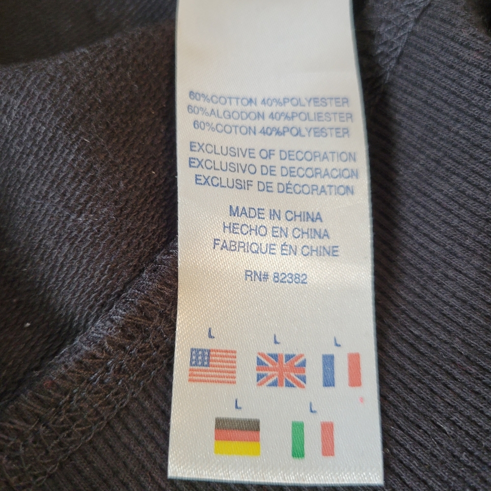 Champion Solid Script Campus French Terry Sweatsh… - image 8